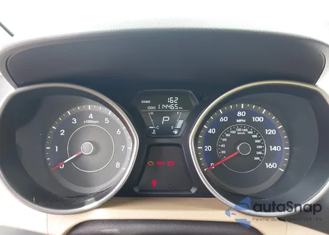 2013 Hyundai Elantra Limited из США, поврежденный, VIN 5NPDH4AEXDH409448